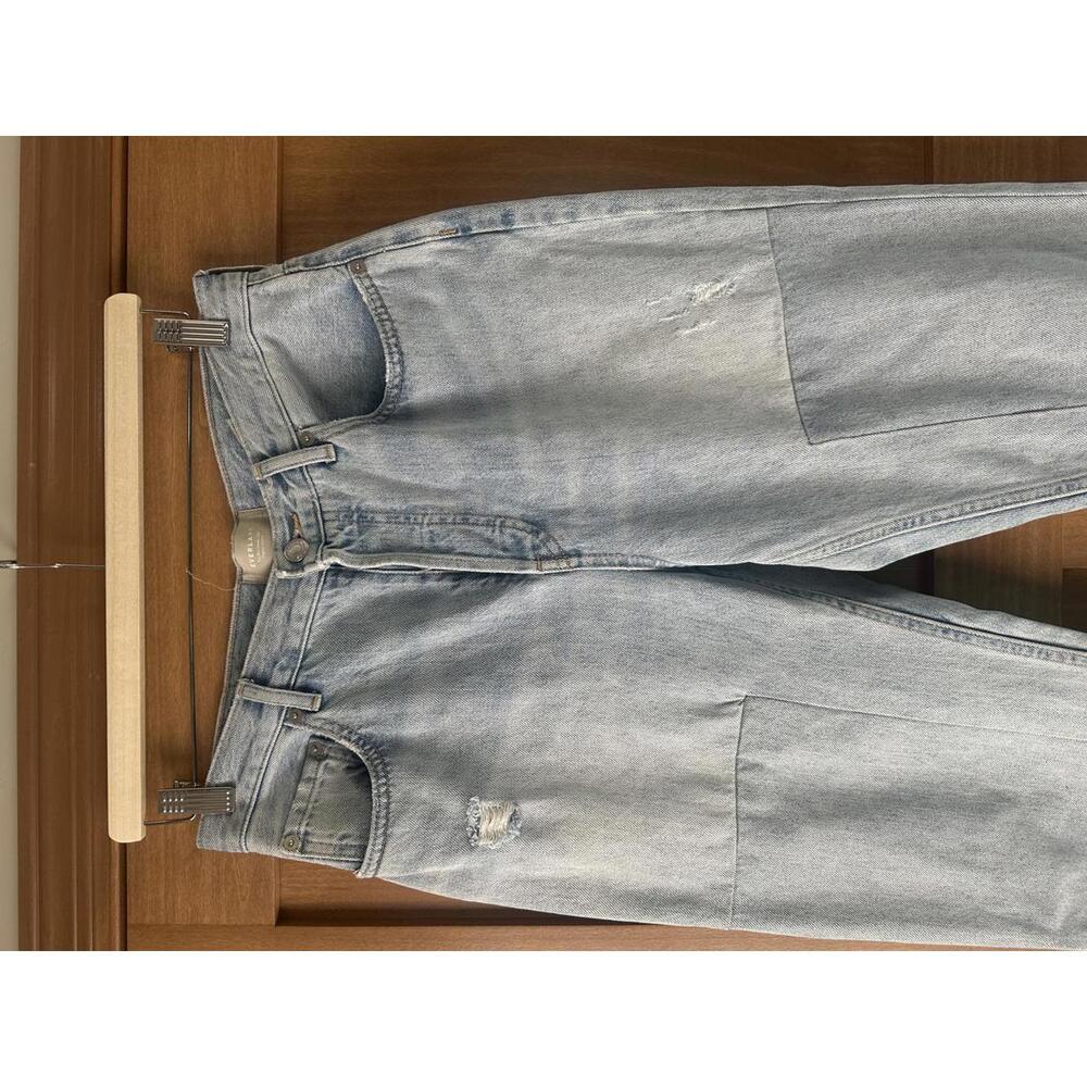 Everlane The Curvy 90s Cheeky Jean 100% Organic Cotton Patched Women’s size 28 - Picture 15 of 15